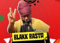 Official Ghana Jamaica Homecoming Festival flyer showing Blakk Rasta performing live on 5 December 2026 at Legon Sports Stadium