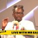 Mr Eazi speaking into a microphone during his Big Convo interview on 3Music TV