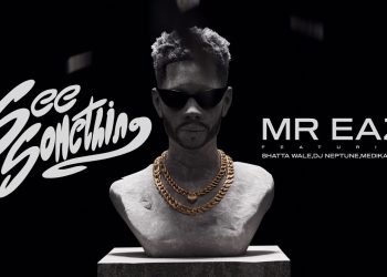 Official artwork for Mr Eazi's See Something featuring Shatta Wale, DJ Neptune, Medikal and Minz