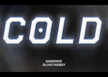 Sarkodie – Cold ft. OliveTheBoy visualizer artwork