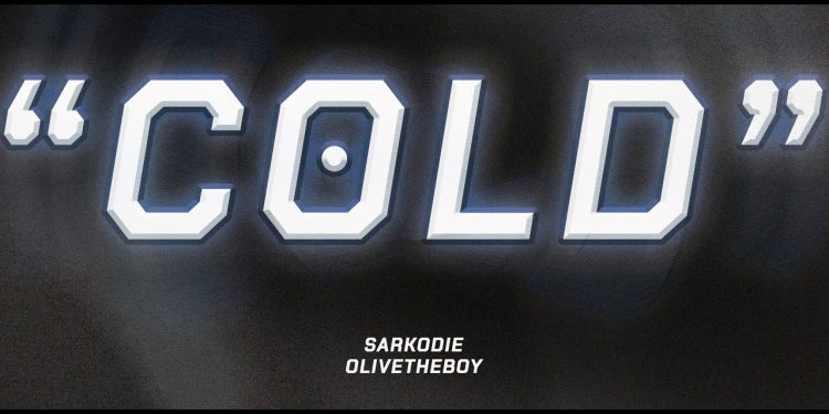 Sarkodie – Cold ft. OliveTheBoy visualizer artwork