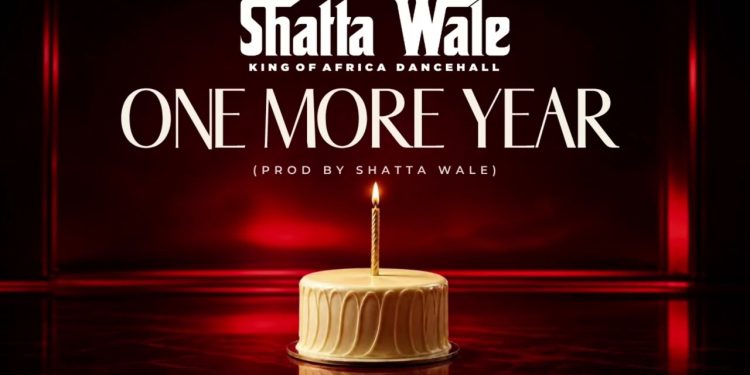 Shatta Wale – One More Year cover art