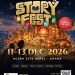 Official StoryFest Ghana flyer: 11-13 December 2026, Accra City Hotel, endorsed by the Ghana Tourism Authority