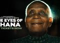 Official poster image for The Eyes of Ghana documentary showing veteran Ghanaian cinematographer Chris Hesse